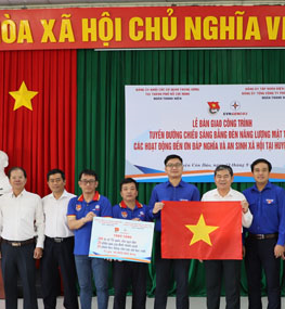 EVNGENCO3 bàn giao công trình thanh niên tại huyện Côn Đảo