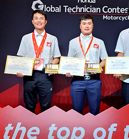 Honda Việt Nam đoạt giải cao tại Hội thi Kỹ thuật viên xe máy thế giới 2023