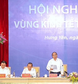 Thủ tướng chủ trì hội nghị Phát triển vùng kinh tế trọng điểm Bắc Bộ