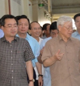 Tổng Bí thư, Chủ tịch nước Nguyễn Phú Trọng làm việc tại Kiên Giang