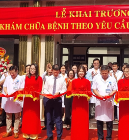 Bệnh viện Hữu Nghị khai trương Phòng Khám chữa bệnh theo yêu cầu