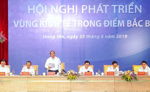 Thủ tướng chủ trì hội nghị Phát triển vùng kinh tế trọng điểm Bắc Bộ