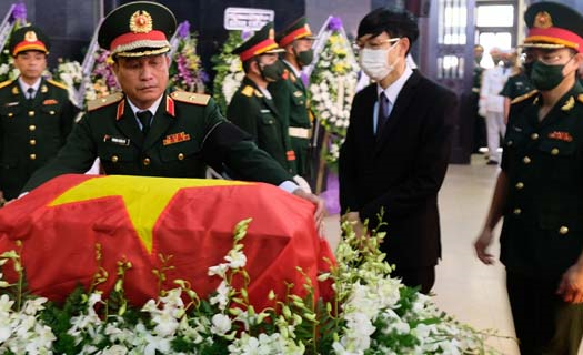 Hình ảnh lễ truy điệu Anh hùng Kostas Nguyễn Văn Lập tại Đà Nẵng
