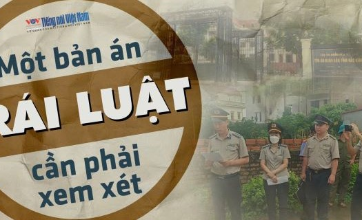 MỘT BẢN ÁN TRÁI LUẬT CẦN PHẢI XEM XÉT