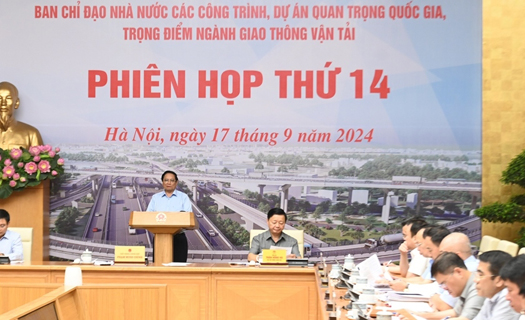 Thủ tướng chủ trì phiên họp Ban Chỉ đạo các công trình trọng điểm giao thông