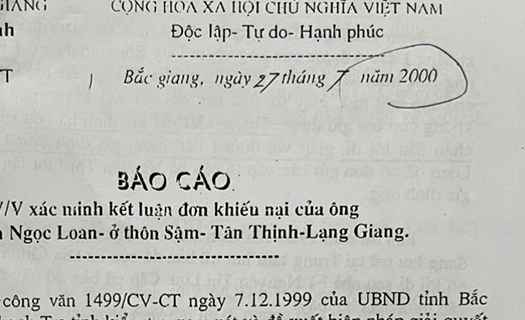 Vụ tranh chấp đất ở huyện Lạng Giang, tỉnh Bắc Giang:  Vì sao người dân tiếp tục kháng cáo?