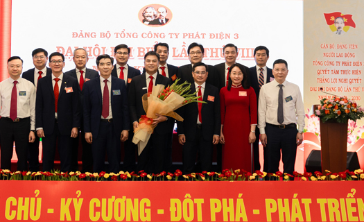 Đảng bộ EVNGENCO3 quyết tâm thực hiện ba khâu đột phá chiến lược trong nhiệm kỳ mới
