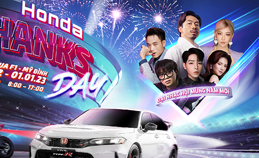 Đại nhạc hội mừng năm mới Honda Thanks Day
