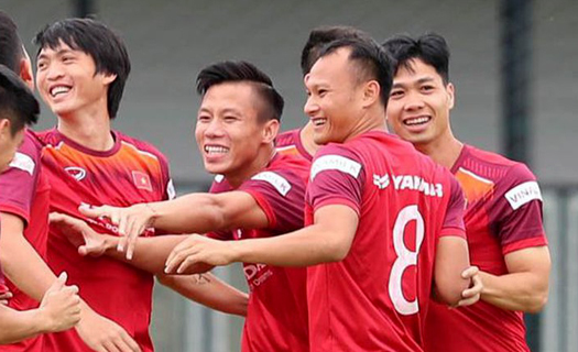 Đội tuyển Việt Nam tăng hạng vượt bậc