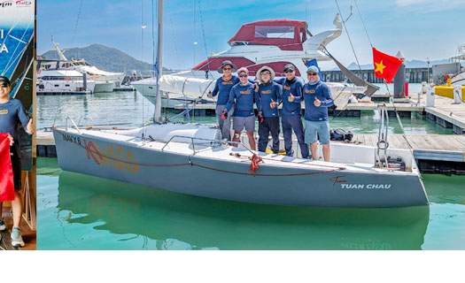 Thuyền buồm Việt Nam giành giải 3 tại Royal Langkawi International Regatta 2024