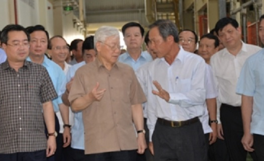 Tổng Bí thư, Chủ tịch nước Nguyễn Phú Trọng làm việc tại Kiên Giang