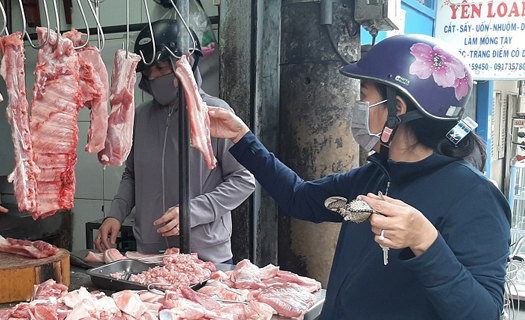 Giá thịt lợn tăng thời điểm cuối năm