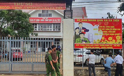 Vụ trụ sở xã ở Đắk Lắk bị tấn công: Ổn định đời sống, bảo đảm an toàn cho nhân dân