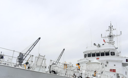 Tàu cảnh sát biển Ấn Độ thăm cảng Tiên Sa, Đà Nẵng