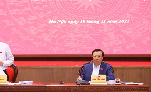 Ban Thường vụ Thành ủy Hà Nội tiếp tục xử lý dứt điểm vụ án tham nhũng, tiêu cực