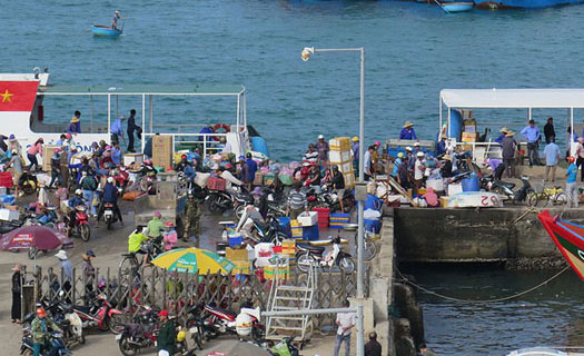 Kiểm soát chặt khách du lịch ra đảo Lý Sơn