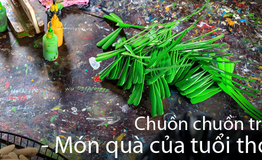 Chuồn chuồn tre - Món quà của tuổi thơ