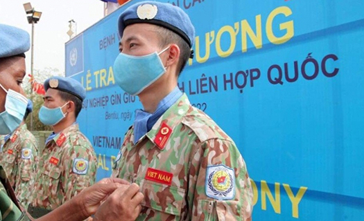 Sĩ quan Việt Nam có năng lực để hoàn thành nhiệm vụ tốt nhất ở các phái bộ LHQ