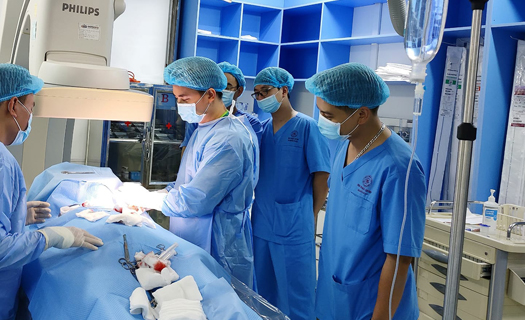 BVĐK tỉnh Tuyên Quang ứng dụng thành công kỹ thuật đặt máy tạo nhịp tim vĩnh viễn