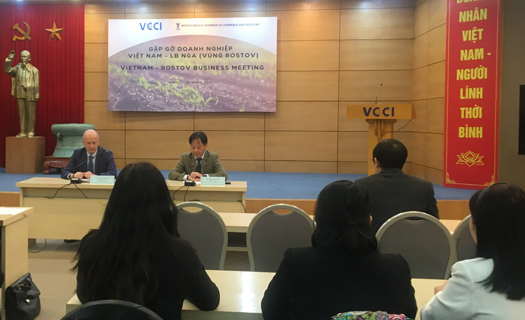 Gặp gỡ kết nối doanh nghiệp Việt Nam - LB Nga