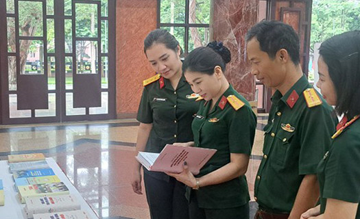 Ra mắt sách của Tổng Bí thư Nguyễn Phú Trọng về quân sự, quốc phòng