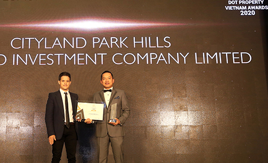 CityLand Park Hills nhận giải Dự Án Khu Đô Thị Cao Cấp  Tốt Nhất Việt Nam