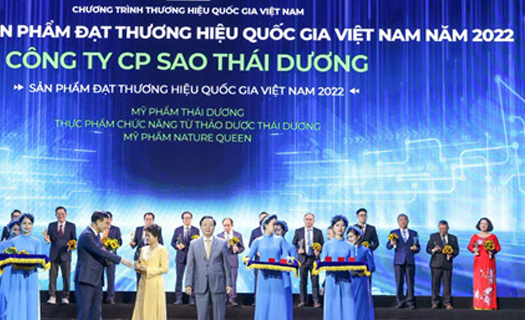 Sao Thái Dương- Công ty ngành Dược xuất sắc đạt Thương hiệu quốc gia