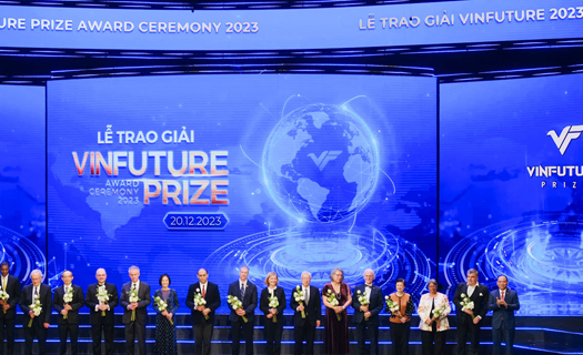 Tinh hoa nghệ thuật toàn cầu hội tụ tại Lễ trao giải KHCN danh giá VinFuture 2023