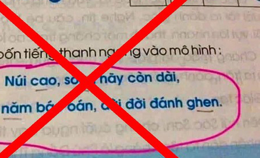 Bộ GD-ĐT đề nghị cơ quan chức năng điều tra thông tin xuyên tạc sách giáo khoa