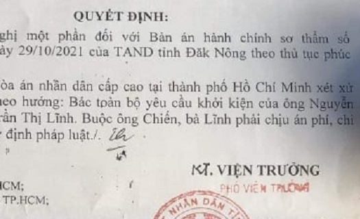 Viện KSND tỉnh Đắk Nông:  Quyết không để một phiên toà 