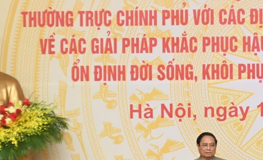 Thủ tướng yêu cầu triển khai các biện pháp phục hồi sản xuất nông nghiệp sau bão số 3